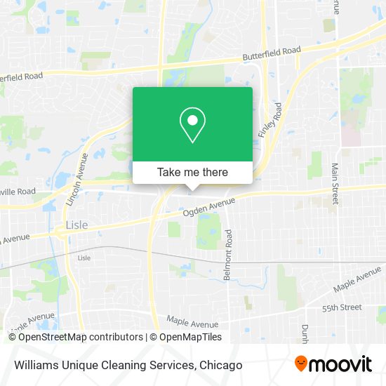 Williams Unique Cleaning Services map