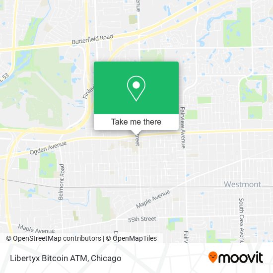 Libertyx Bitcoin ATM map