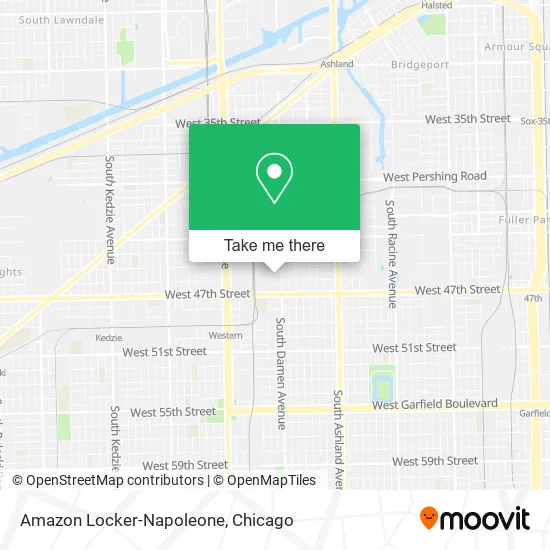Mapa de Amazon Locker-Napoleone