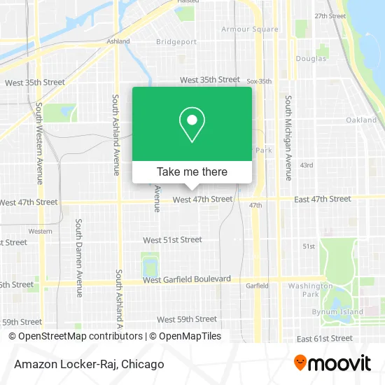Mapa de Amazon Locker-Raj