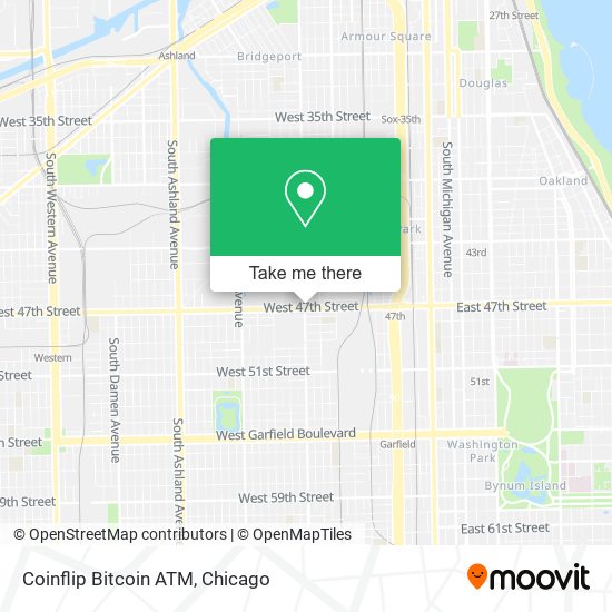 Mapa de Coinflip Bitcoin ATM