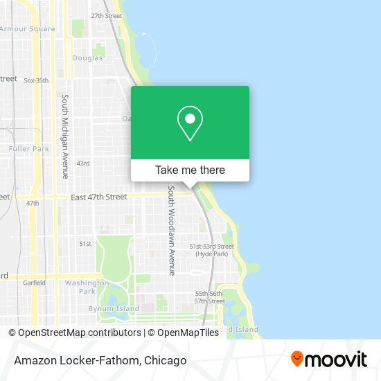 Amazon Locker-Fathom map