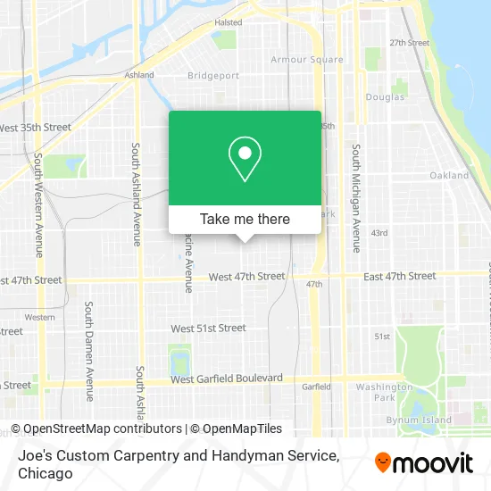 Mapa de Joe's Custom Carpentry and Handyman Service