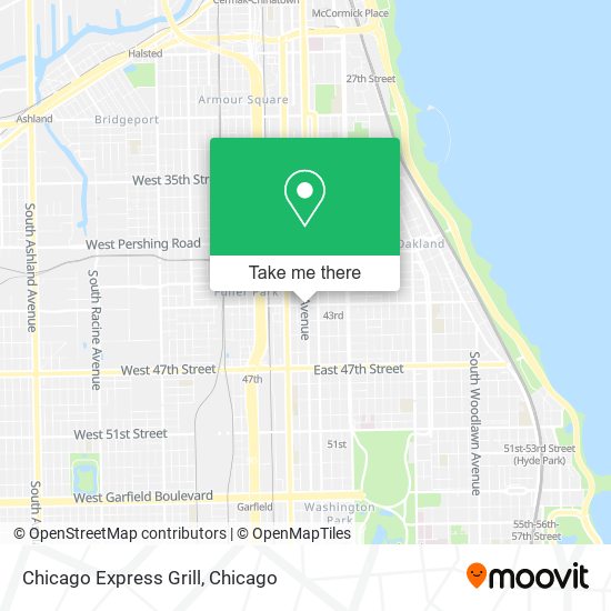 Chicago Express Grill map