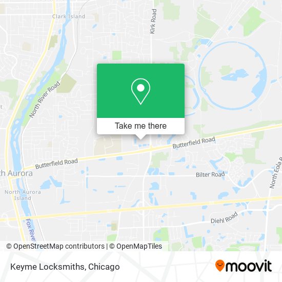 Keyme Locksmiths map