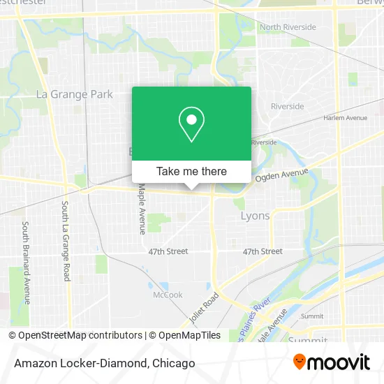 Amazon Locker-Diamond map