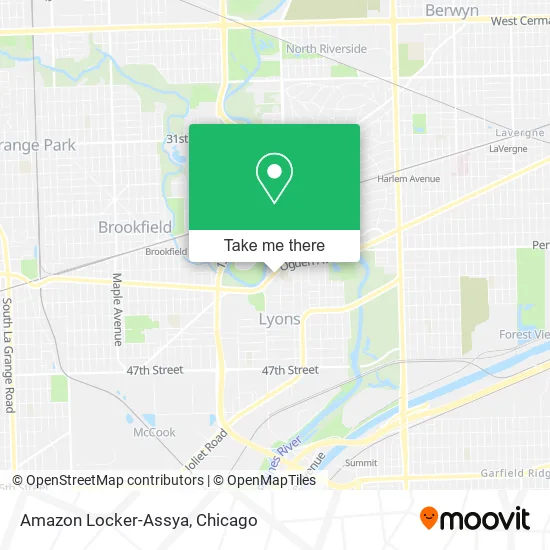 Amazon Locker-Assya map