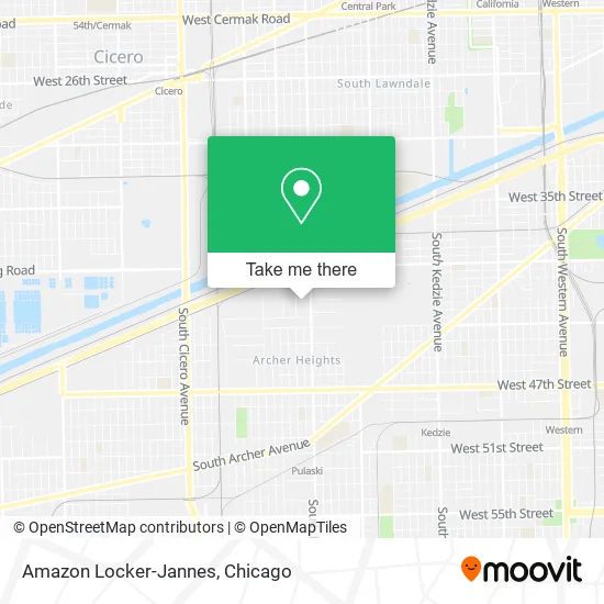 Amazon Locker-Jannes map