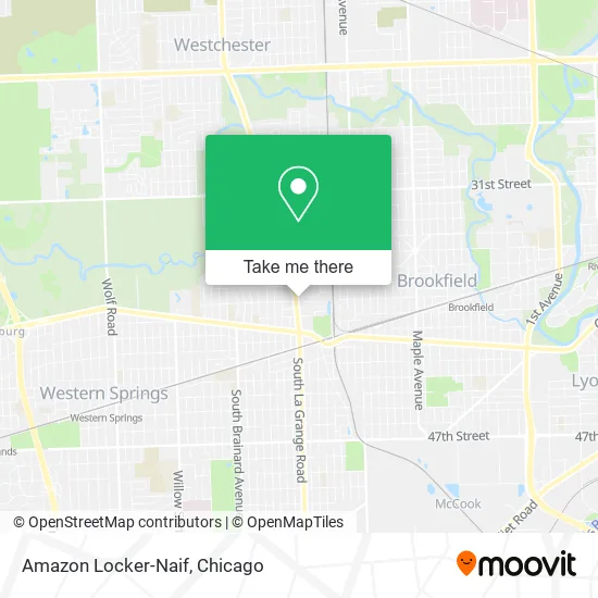 Amazon Locker-Naif map
