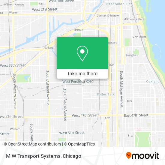 Mapa de M W Transport Systems