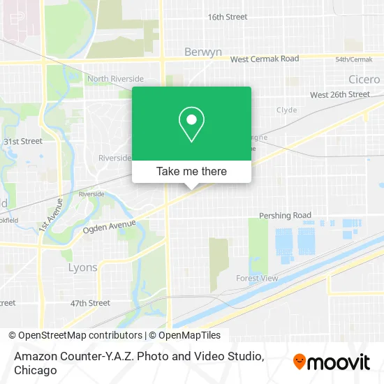 Amazon Counter-Y.A.Z. Photo and Video Studio map