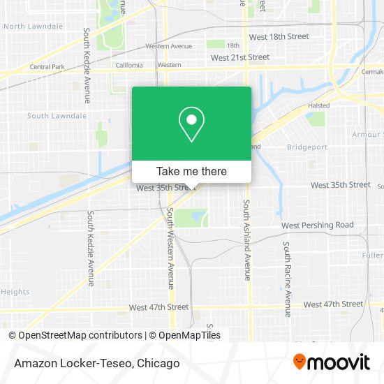 Amazon Locker-Teseo map