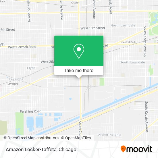 Amazon Locker-Taffeta map