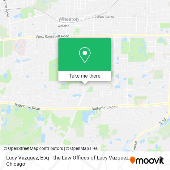 Mapa de Lucy Vazquez, Esq - the Law Offices of Lucy Vazquez