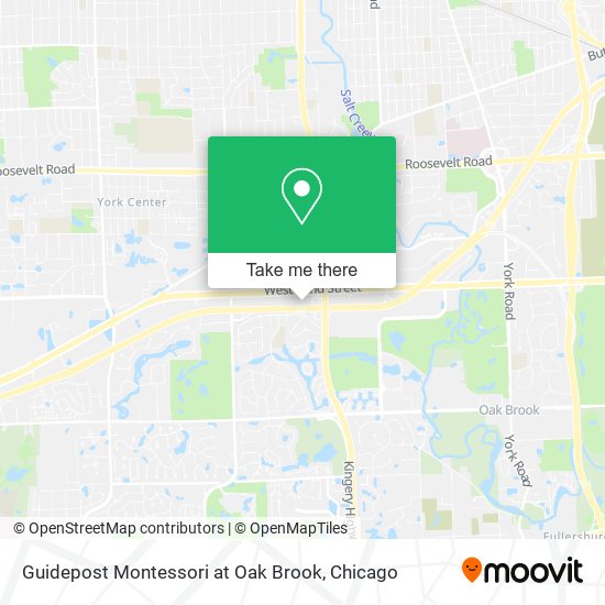 Mapa de Guidepost Montessori at Oak Brook