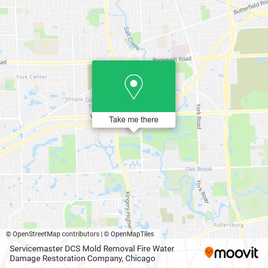 Mapa de Servicemaster DCS Mold Removal Fire Water Damage Restoration Company