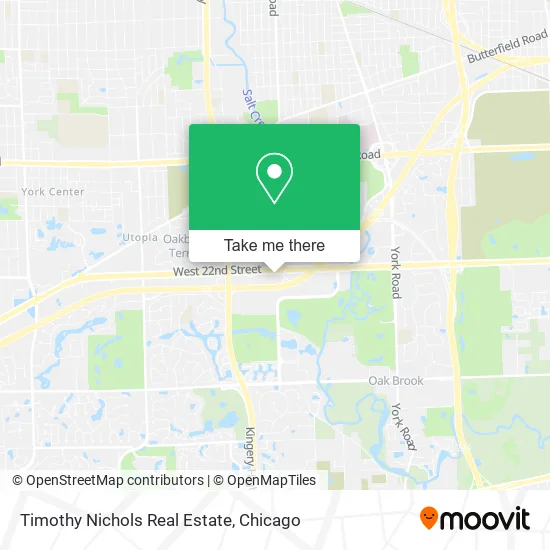Timothy Nichols Real Estate map