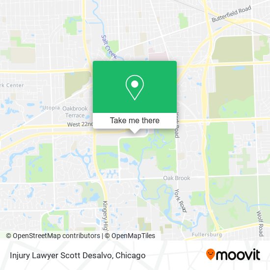 Injury Lawyer Scott Desalvo map