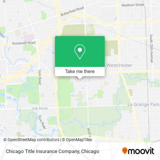 Chicago Title Insurance Company map