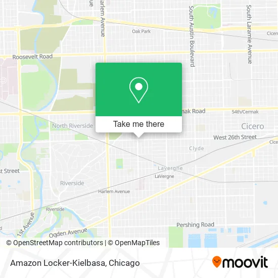 Amazon Locker-Kielbasa map