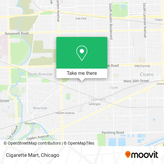 Cigarette Mart map