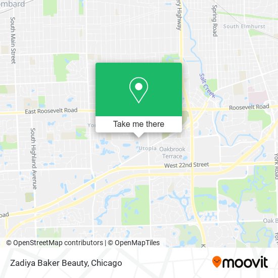Mapa de Zadiya Baker Beauty