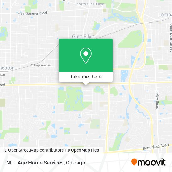 NU - Age Home Services map