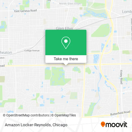 Amazon Locker-Reynolds map