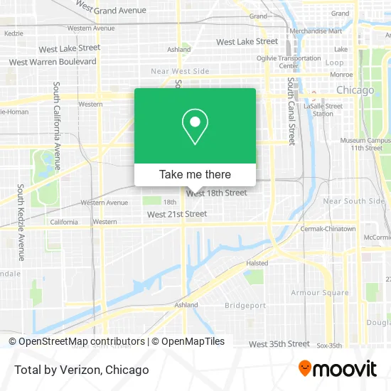 Total by Verizon map