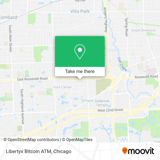 Libertyx Bitcoin ATM map