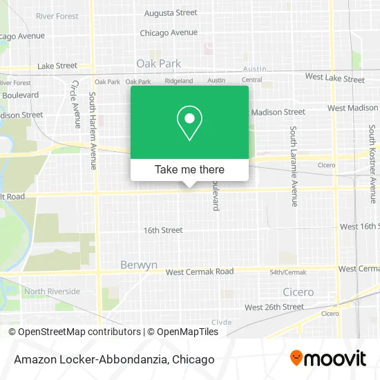 Amazon Locker-Abbondanzia map