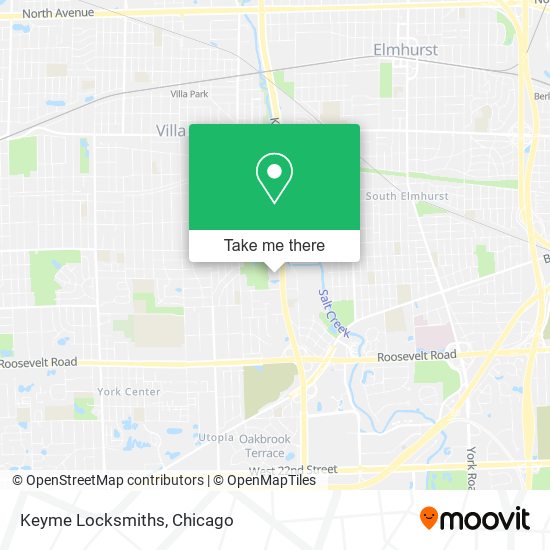 Keyme Locksmiths map