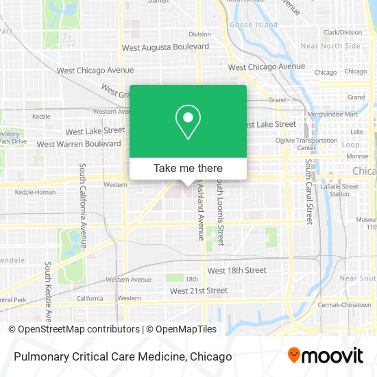 Mapa de Pulmonary Critical Care Medicine