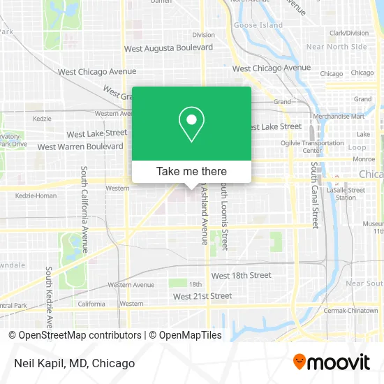 Neil Kapil, MD map