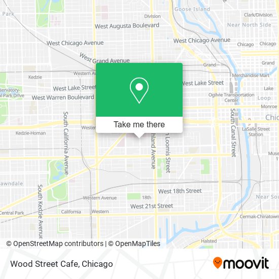 Wood Street Cafe map
