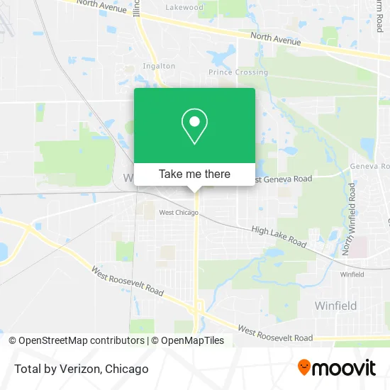 Total by Verizon map