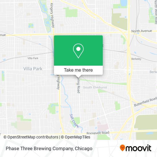 Phase Three Brewing Company map