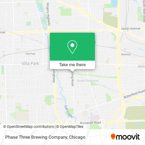 Phase Three Brewing Company map