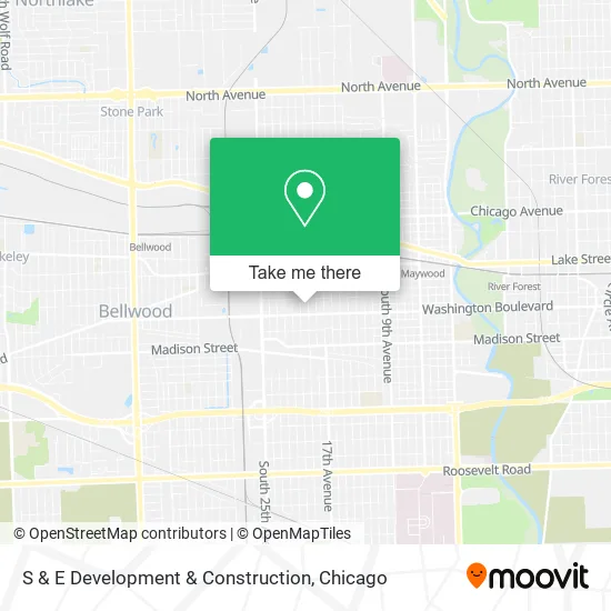 S & E Development & Construction map