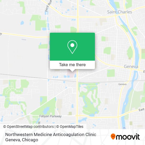 Northwestern Medicine Anticoagulation Clinic Geneva map