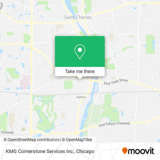Mapa de KMG Cornerstone Services Inc.