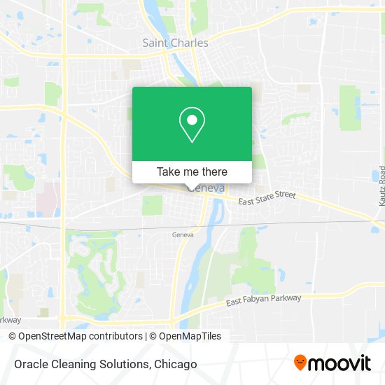 Oracle Cleaning Solutions map
