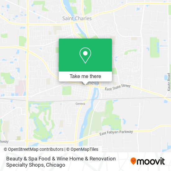 Beauty & Spa Food & Wine Home & Renovation Specialty Shops map