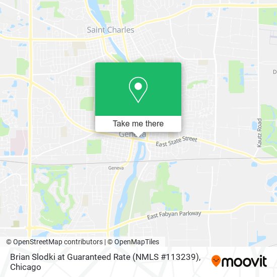 Brian Slodki at Guaranteed Rate (NMLS #113239) map