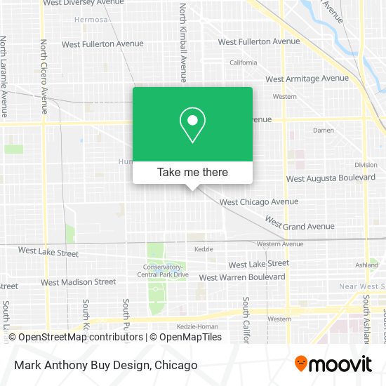 Mark Anthony Buy Design map