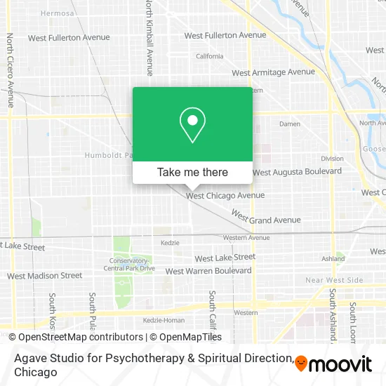 Agave Studio for Psychotherapy & Spiritual Direction map