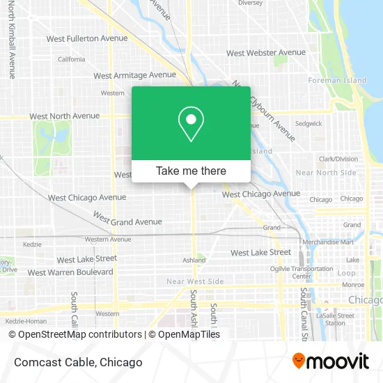 Comcast Cable map