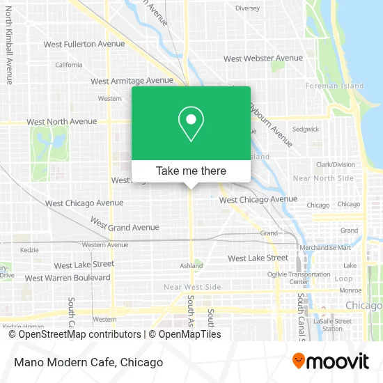 Mano Modern Cafe map