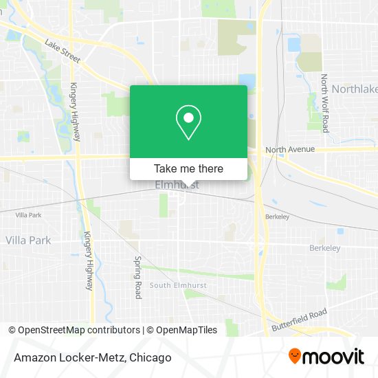 Amazon Locker-Metz map