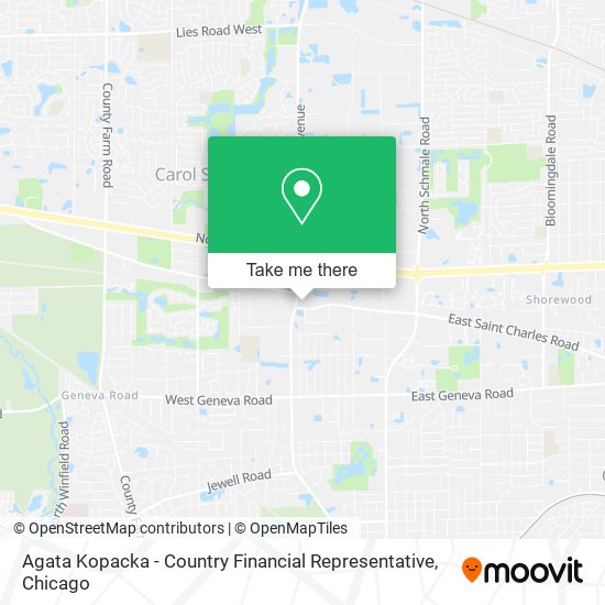 Mapa de Agata Kopacka - Country Financial Representative